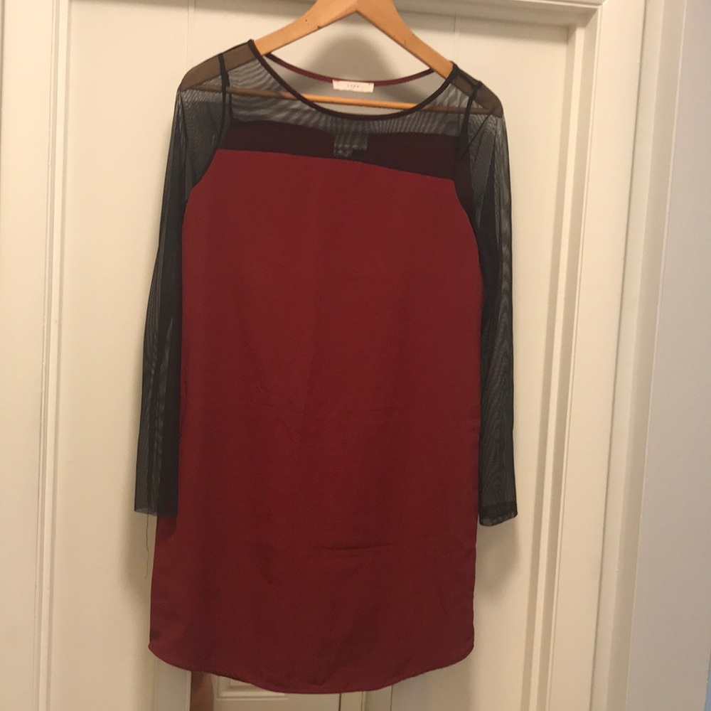 Lush shift dress